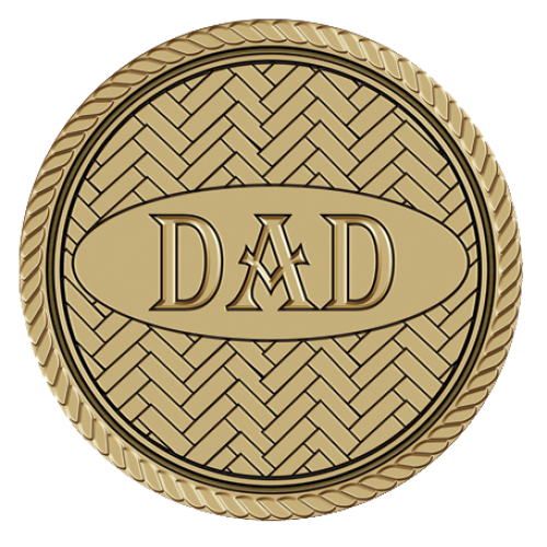 Family Dad Medallion