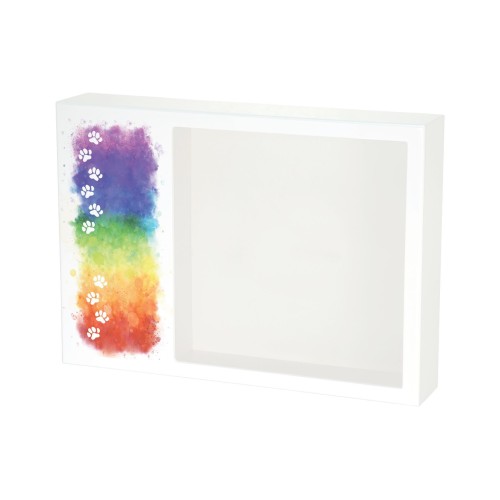 Shadowbox Remembrance Rainbow Path Urn