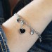 Bracelet with Heart Charm