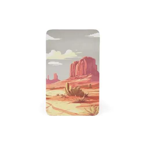 Life Canvas Memorial Card Desert