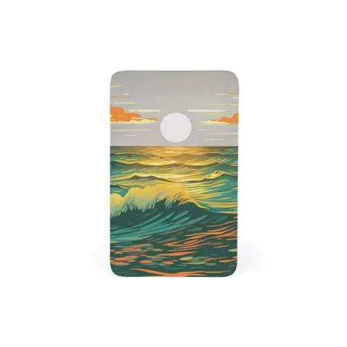 Life Canvas Memorial Card Ocean