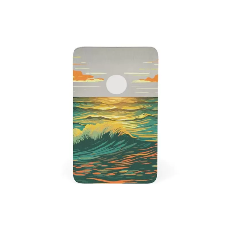 Life Canvas Memorial Card Ocean