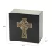 Celtic Cross Gold Black Monumental Memorials