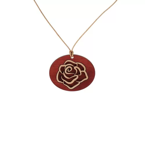 Rose Woodland Pendant