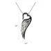 Onyx Wings of Eternity - includes 19" chain