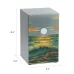 Life Canvas Ocean Landscape Pewter Urn