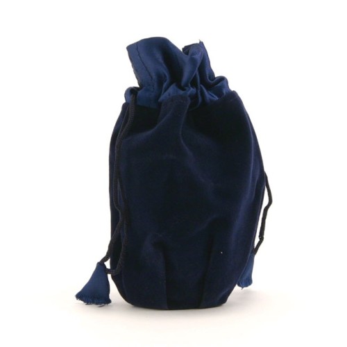 Sapphire Velvet Large Urn Bag