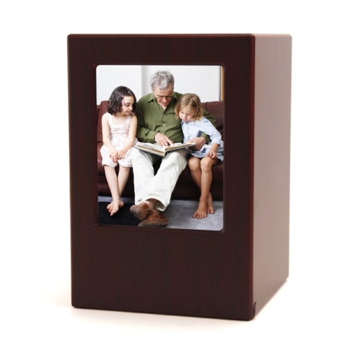 Photo Urn Cherry Petite/Keepsake Urn