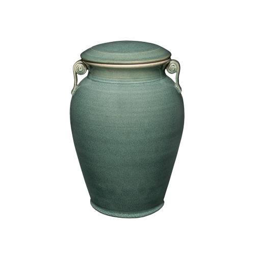 Corinthian I - Green Companion Vase