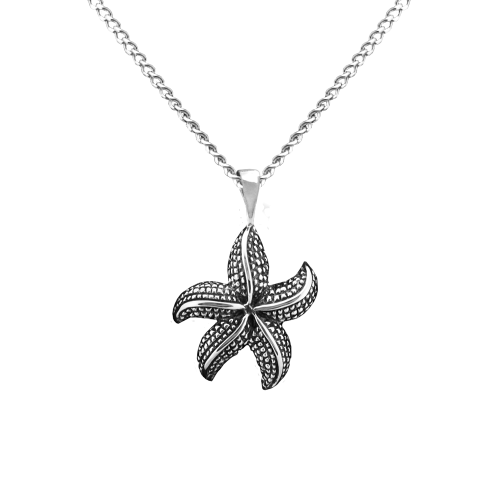 Starfish - Sterling Silver with Chain