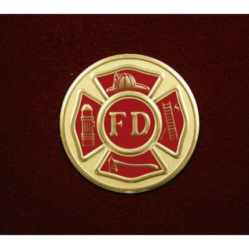 Fire Department, Urn Applique